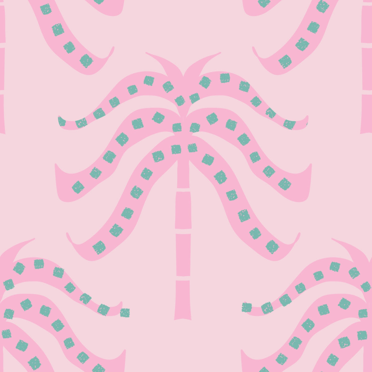 Pink Palms Wallpaper⁠ in your room