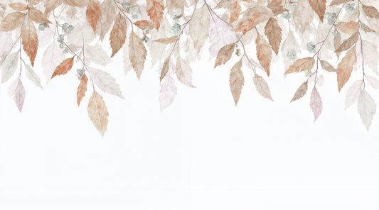 Falling Foliage Wall Mural