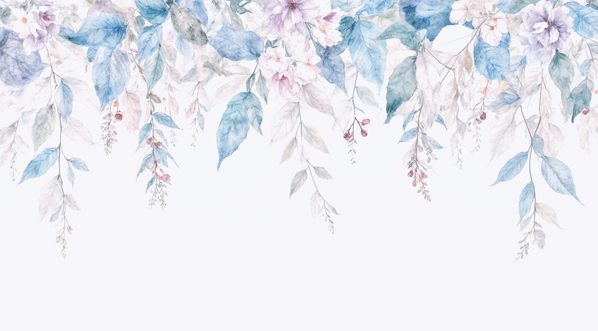 Ethereal Flora Wall Mural