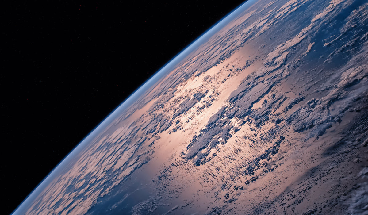 Orbital View Wall Mural in your room
