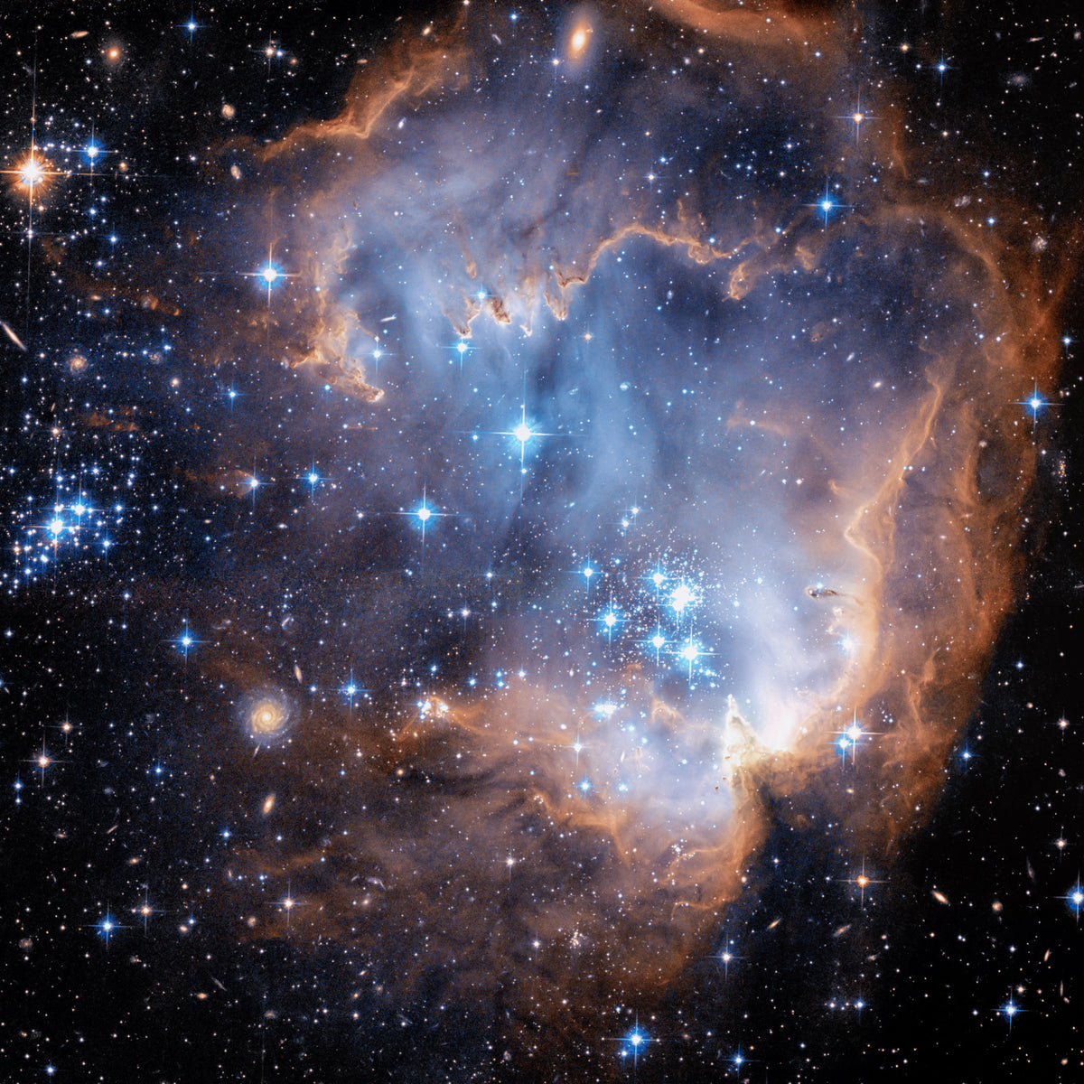 Cosmic Nebula Wall Mural in your room
