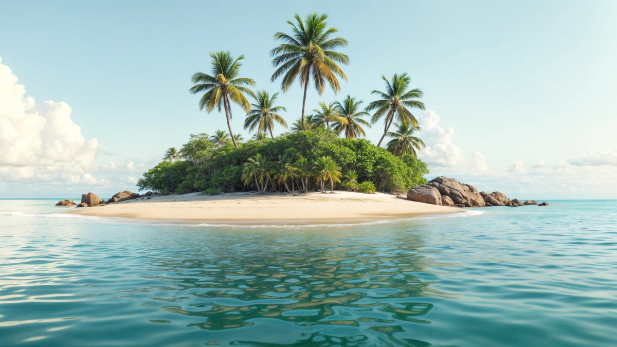 Island Dreamscape Wall Mural