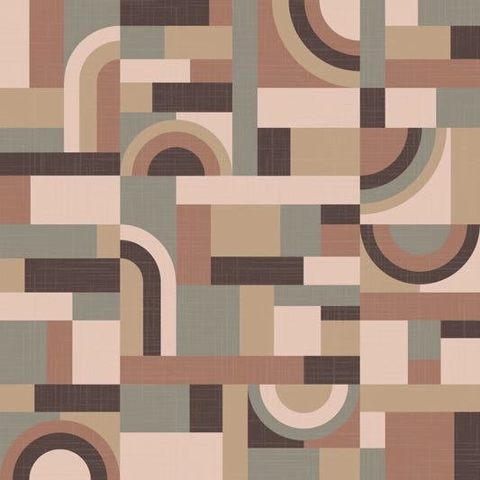 Mocha Mousse Fraseggio Wallpaper⁠