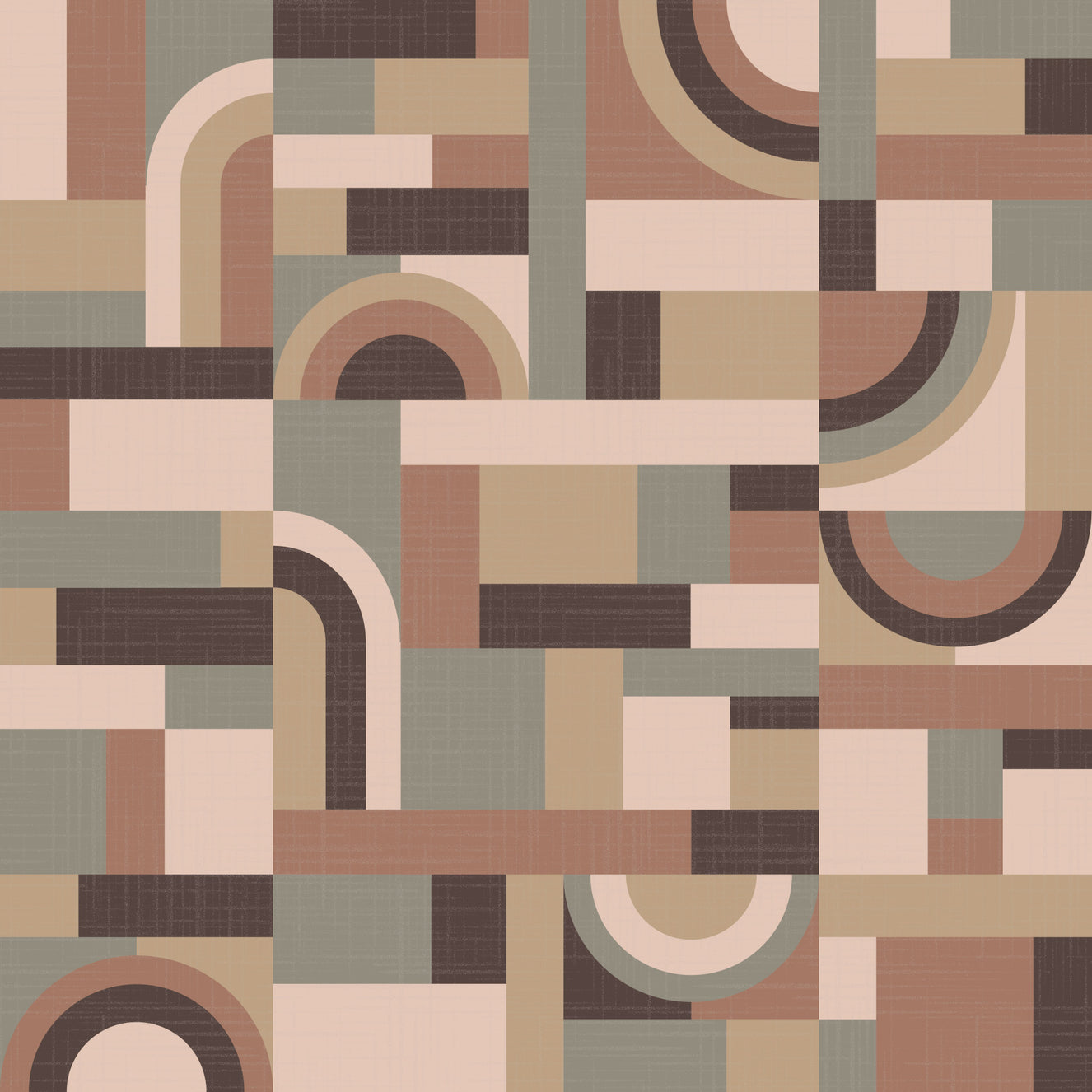 Mocha Mousse Fraseggio Wallpaper⁠