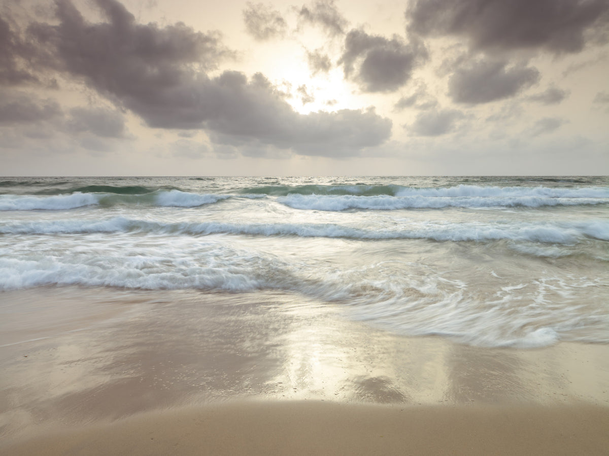 Tranquil beach Wall Mural in your room