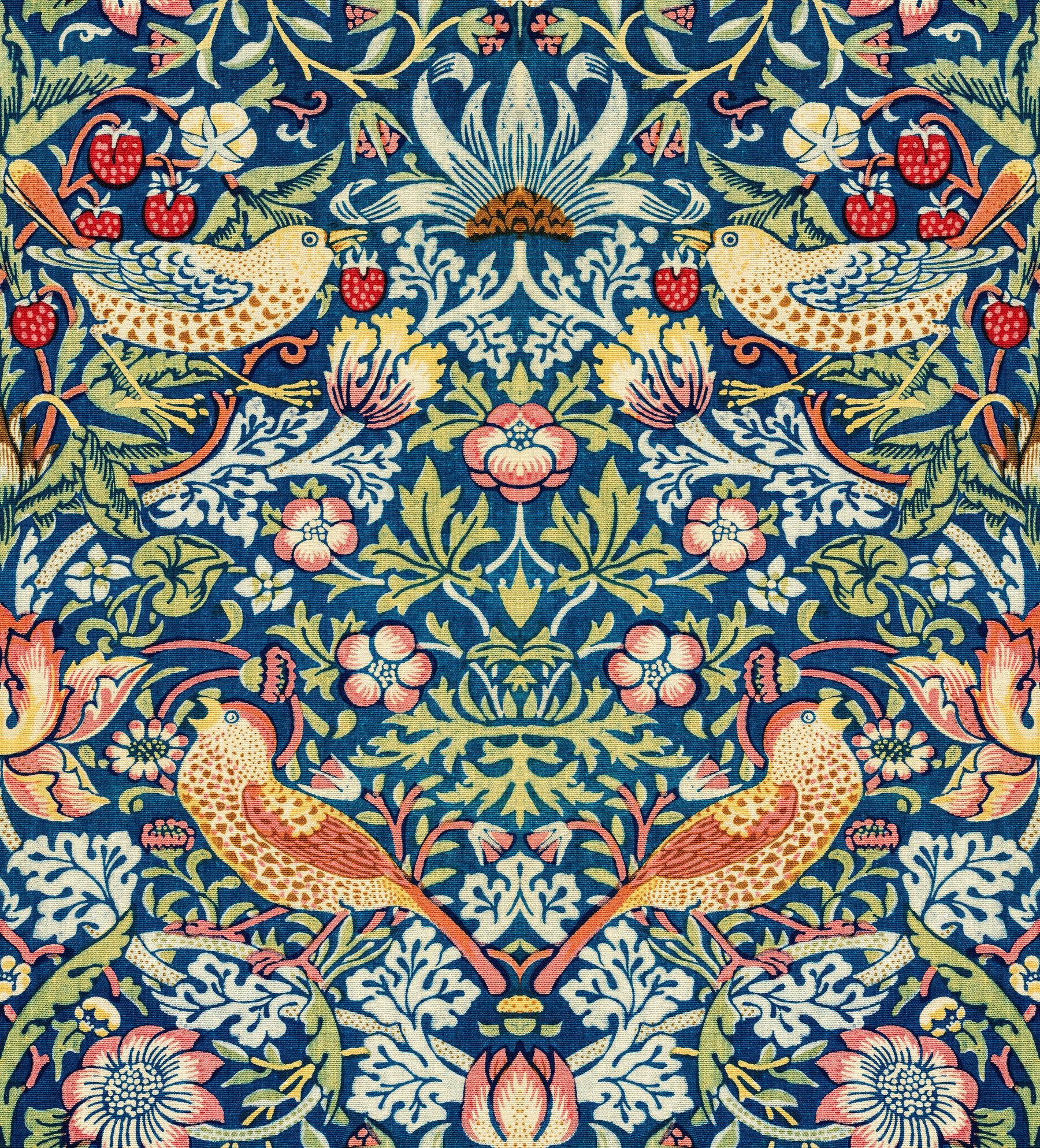 William Morris - The Strawberry Thief  Wallpaper⁠