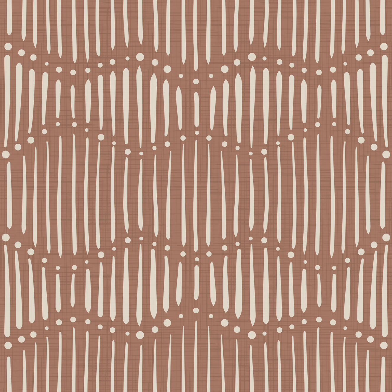 Waves On Mocha Mousse Canvas Wallpaper⁠