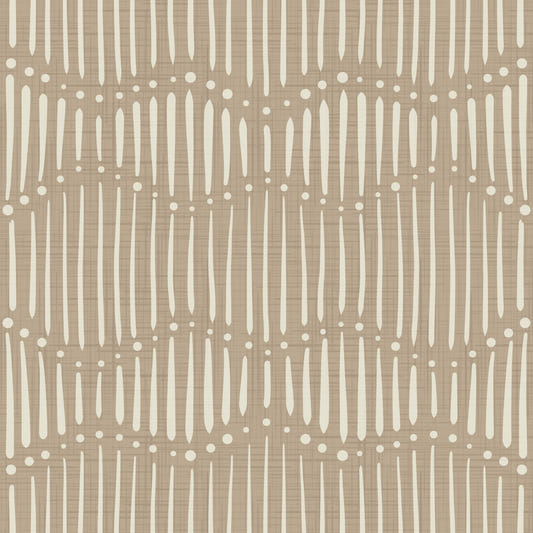 Boho Waves On Safari Canvas Wallpaper⁠