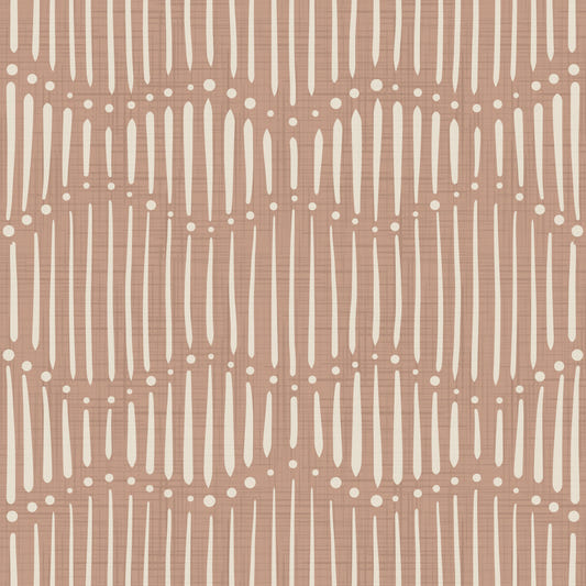 Boho Waves On Sirocco Canvas Wallpaper⁠
