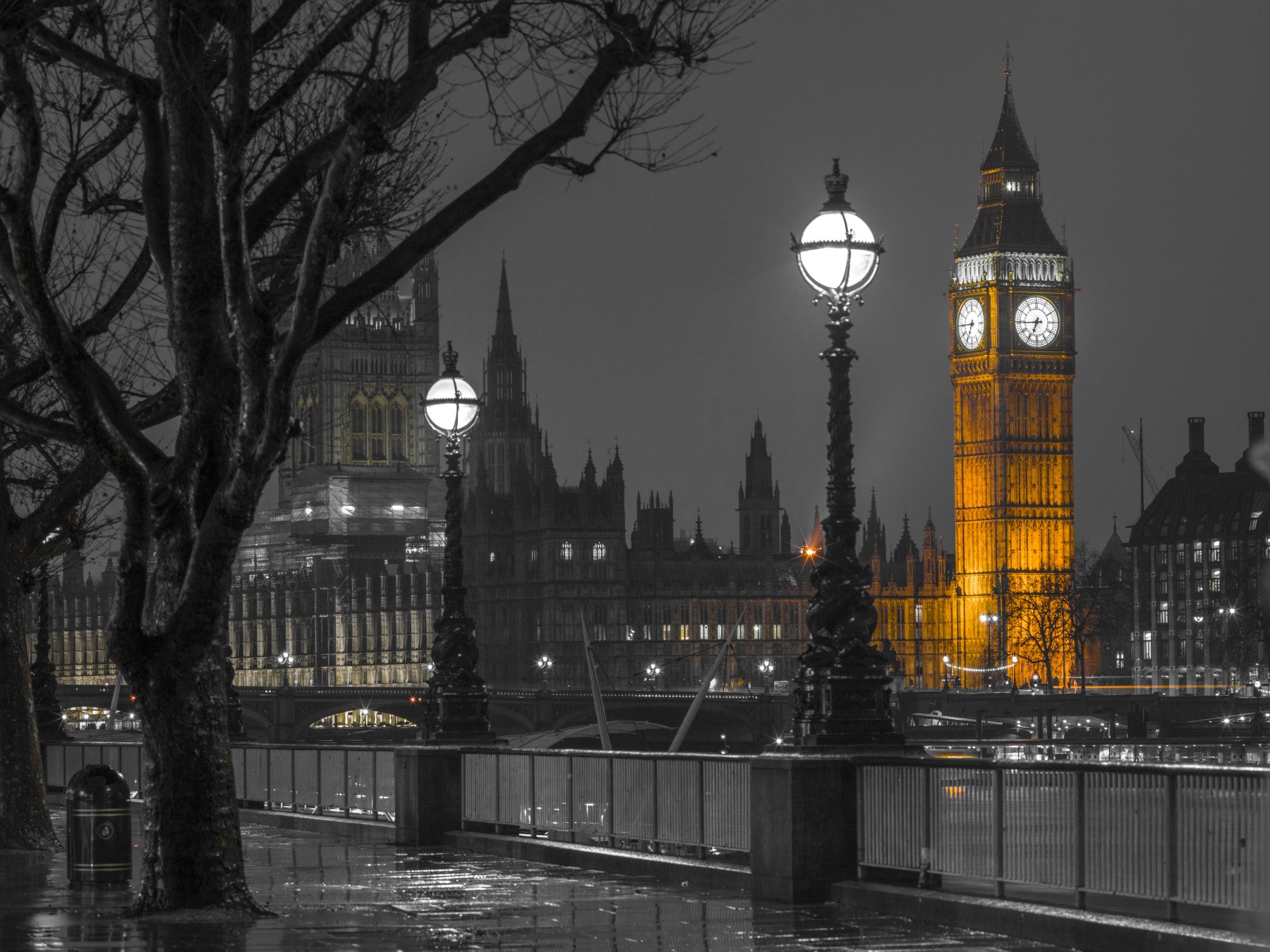 The image is in black and white, giving it a classic, elegant feel.
