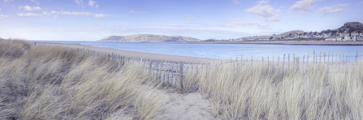 North Wales Coast Wall Mural in your room