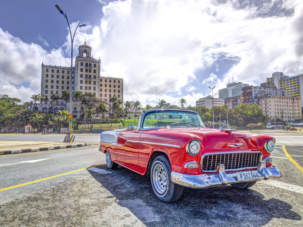 Cuban Ride Wall Mural in your room