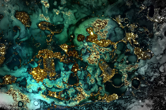 Emerald Allure Wall Mural