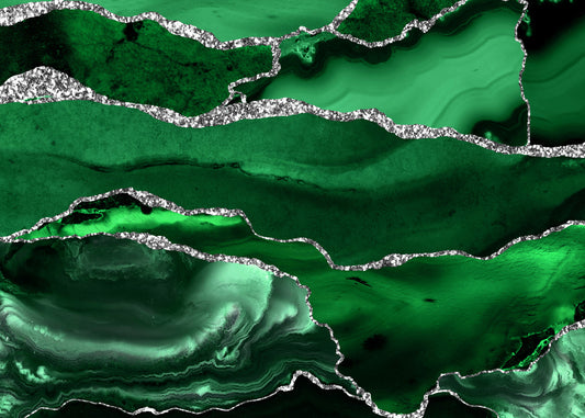 Emerald Agate Wall Mural