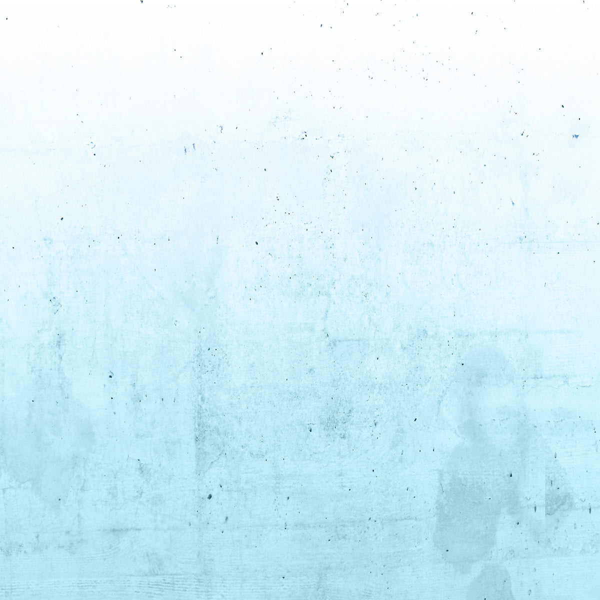 Teal Ombre on Concrete Wall Mural in your room
