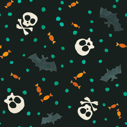 Dark Trick or Treat Party Wallpaper⁠