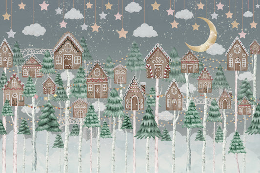 Sugar Plum Forest Wall Mural