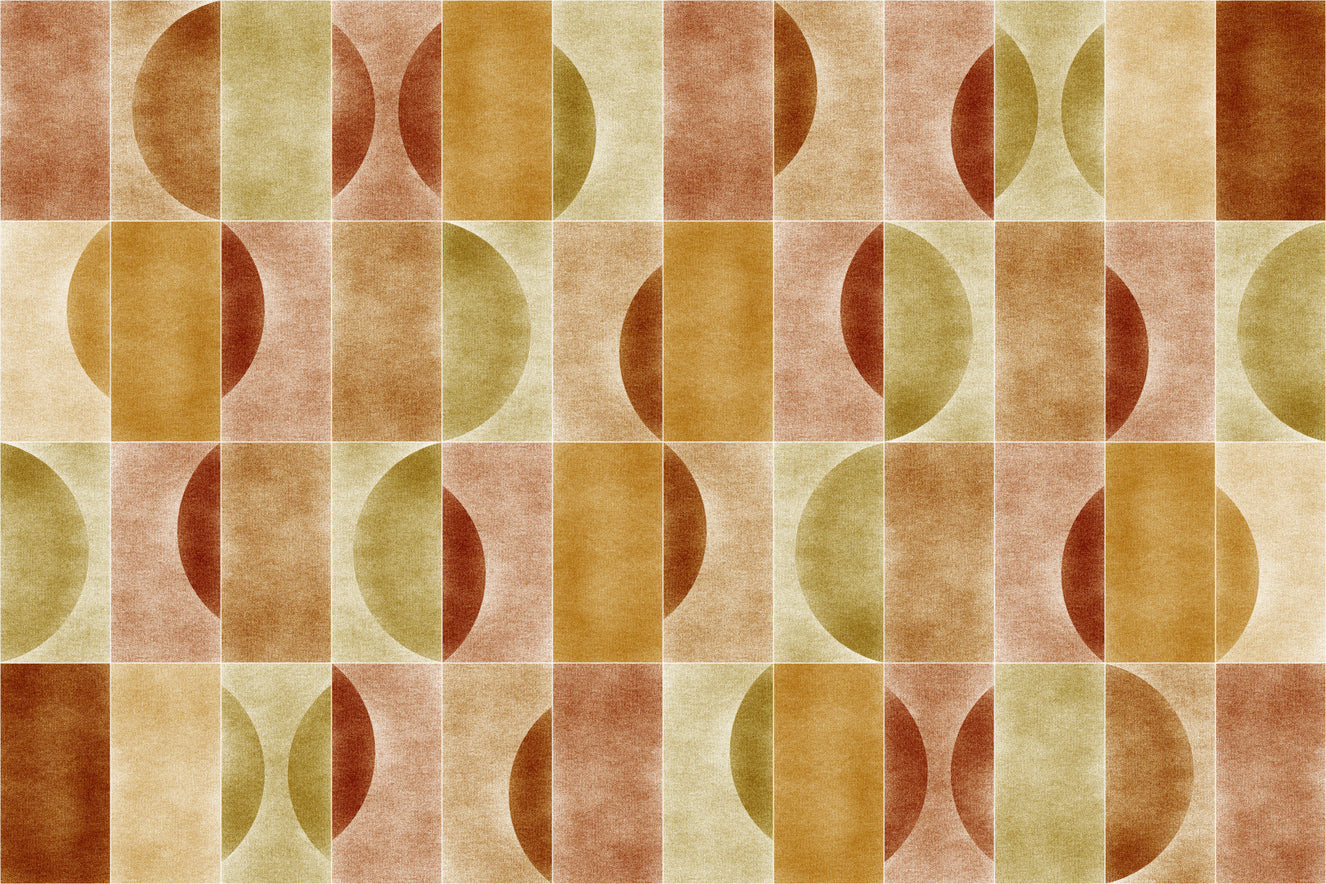 Velluto Earthy Geometry Wall Mural