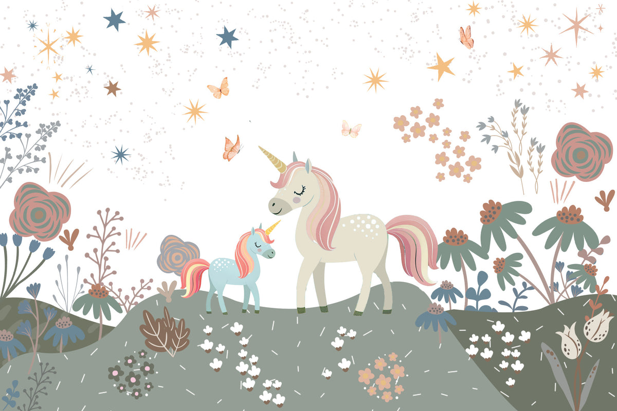 Unicorn Meadow Wall Mural