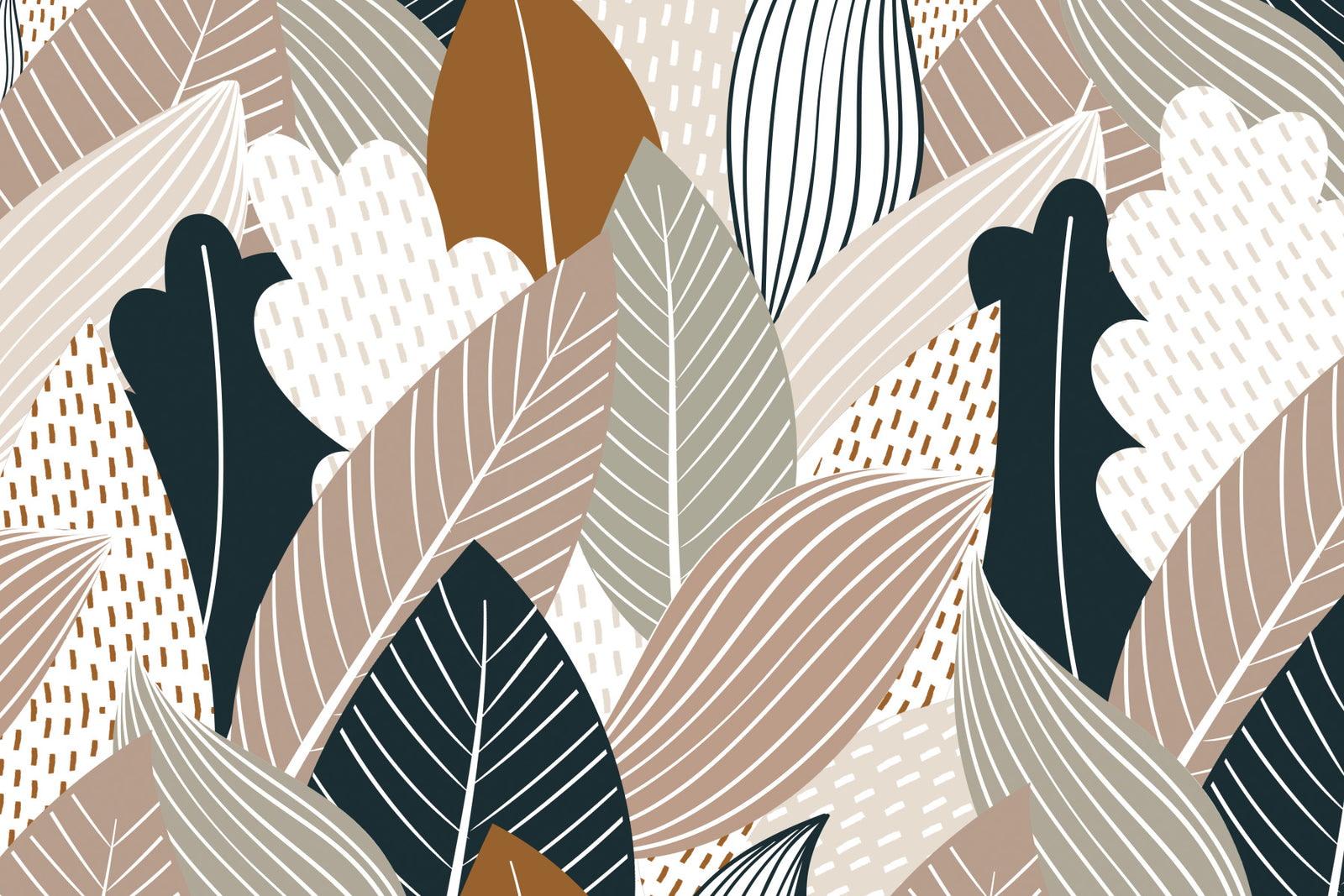 Autumn Leafscape Wall Mural