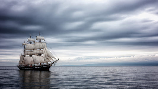 Sailing the High Seas Wall Mural