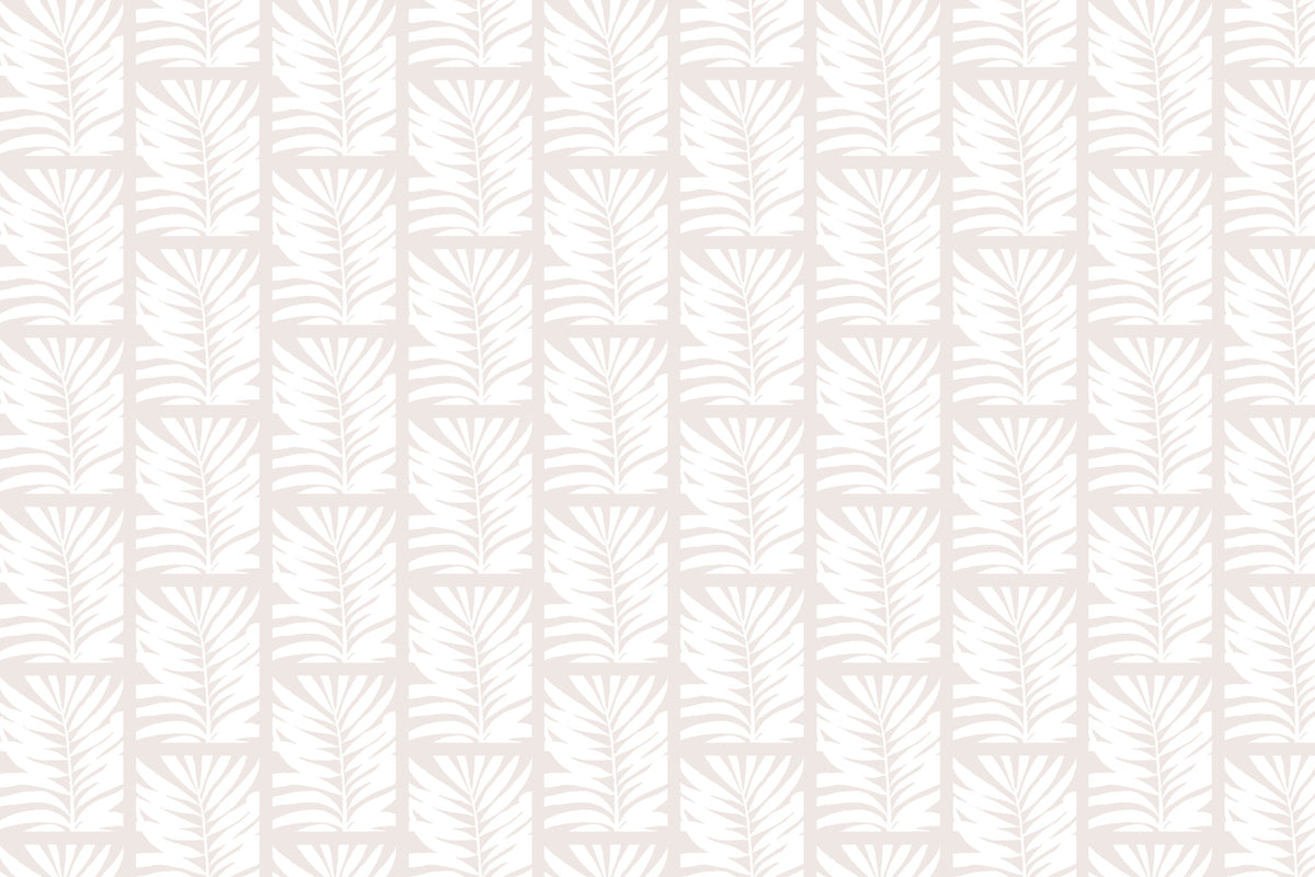Subtle Palm Canopy Wall Mural in your room
