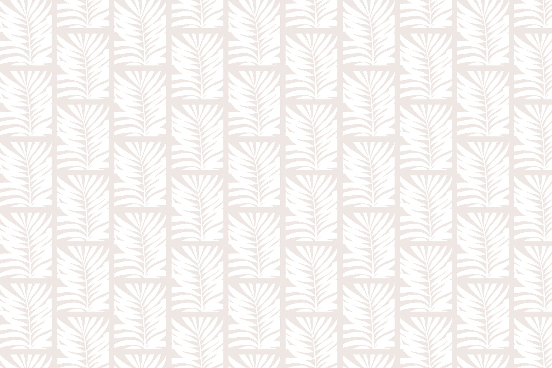 Subtle Palm Canopy Wall Mural
