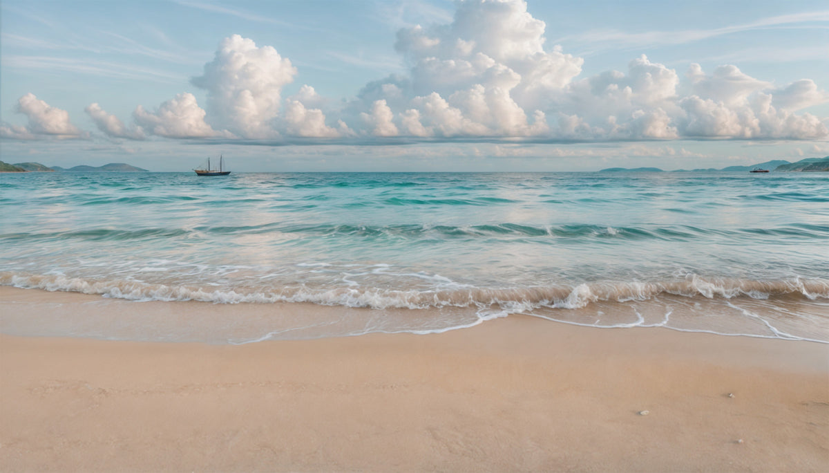 Seaside Serenity Wall Mural in your room