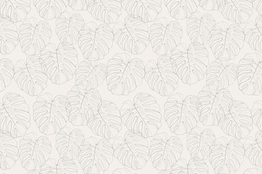 Tropical Leaf Whispers Wallpaper⁠