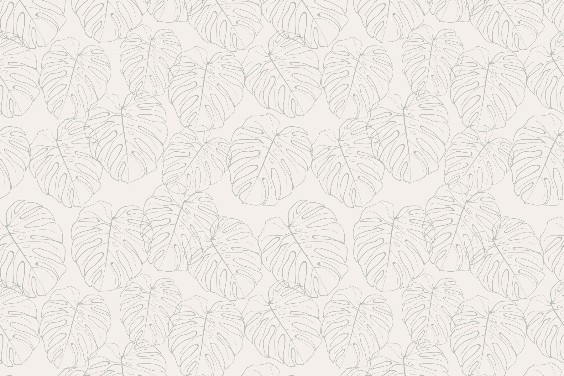 Tropical Leaf Whispers Wallpaper⁠ in your room — zoomed