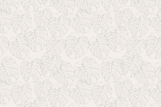 Tropical Leaf Whispers Wallpaper⁠