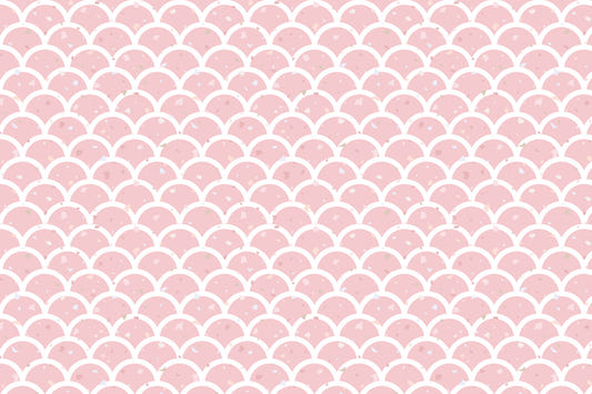 Blush Terrazzo Scales Wallpaper⁠