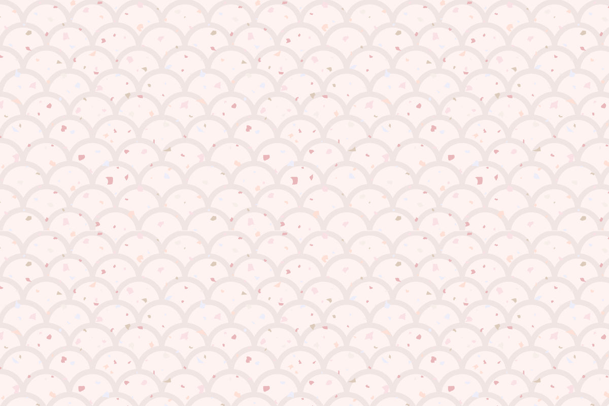 Subtle Scallops Wallpaper⁠ in your room — zoomed