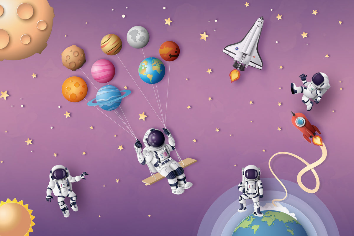 Cosmic Dreams Wall Mural