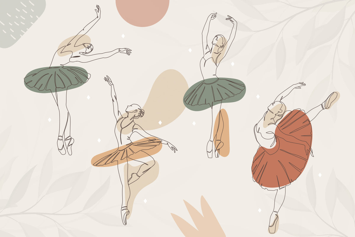 Ballet Dreams Wall Mural