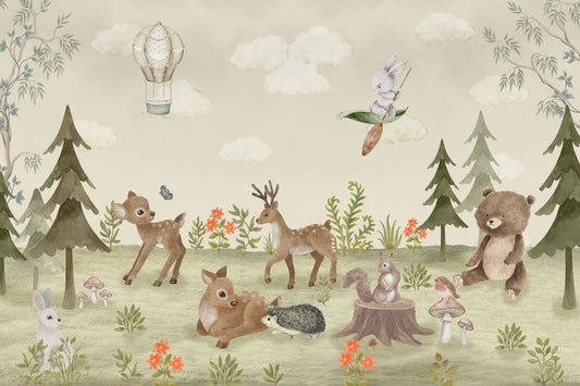 Forest Tales Wall Mural