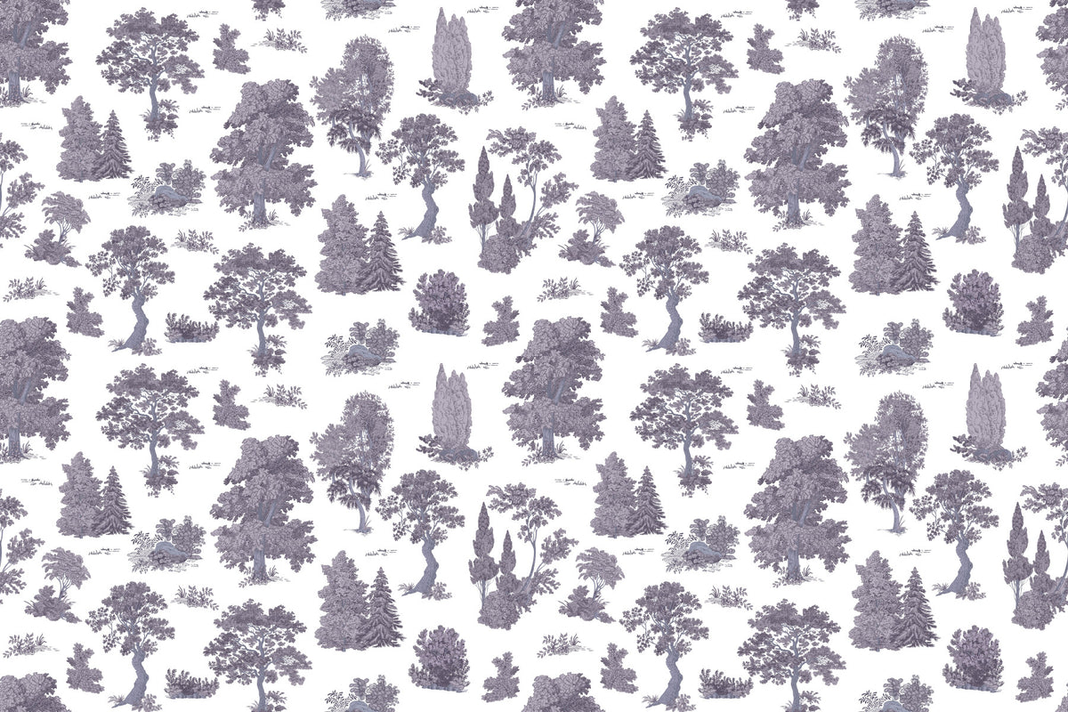 Enchanted Grove Wall Mural in your room — zoomed