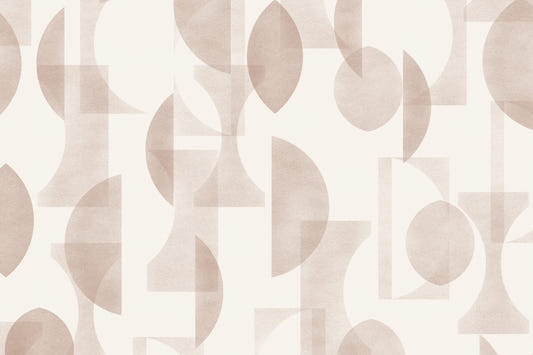 Geometrica Mocha Wall Mural