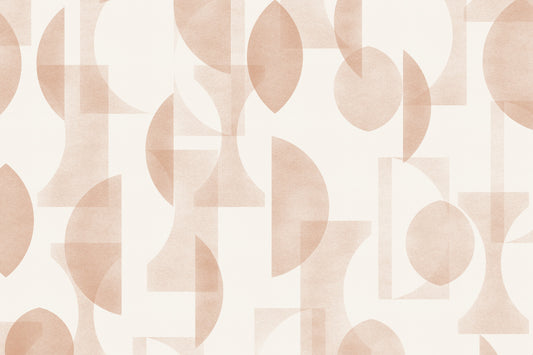 Geometrica Caramel Wall Mural