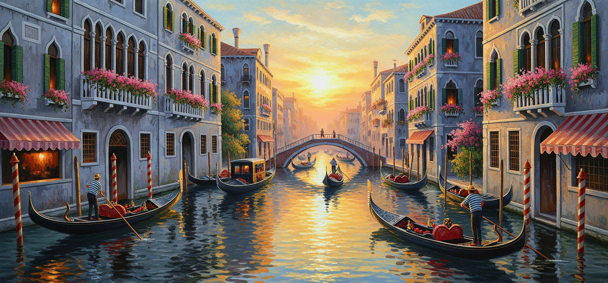 Venetian Serenade Wall Mural in your room