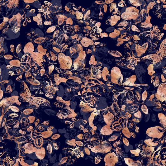 Botanical Noir Wallpaper⁠