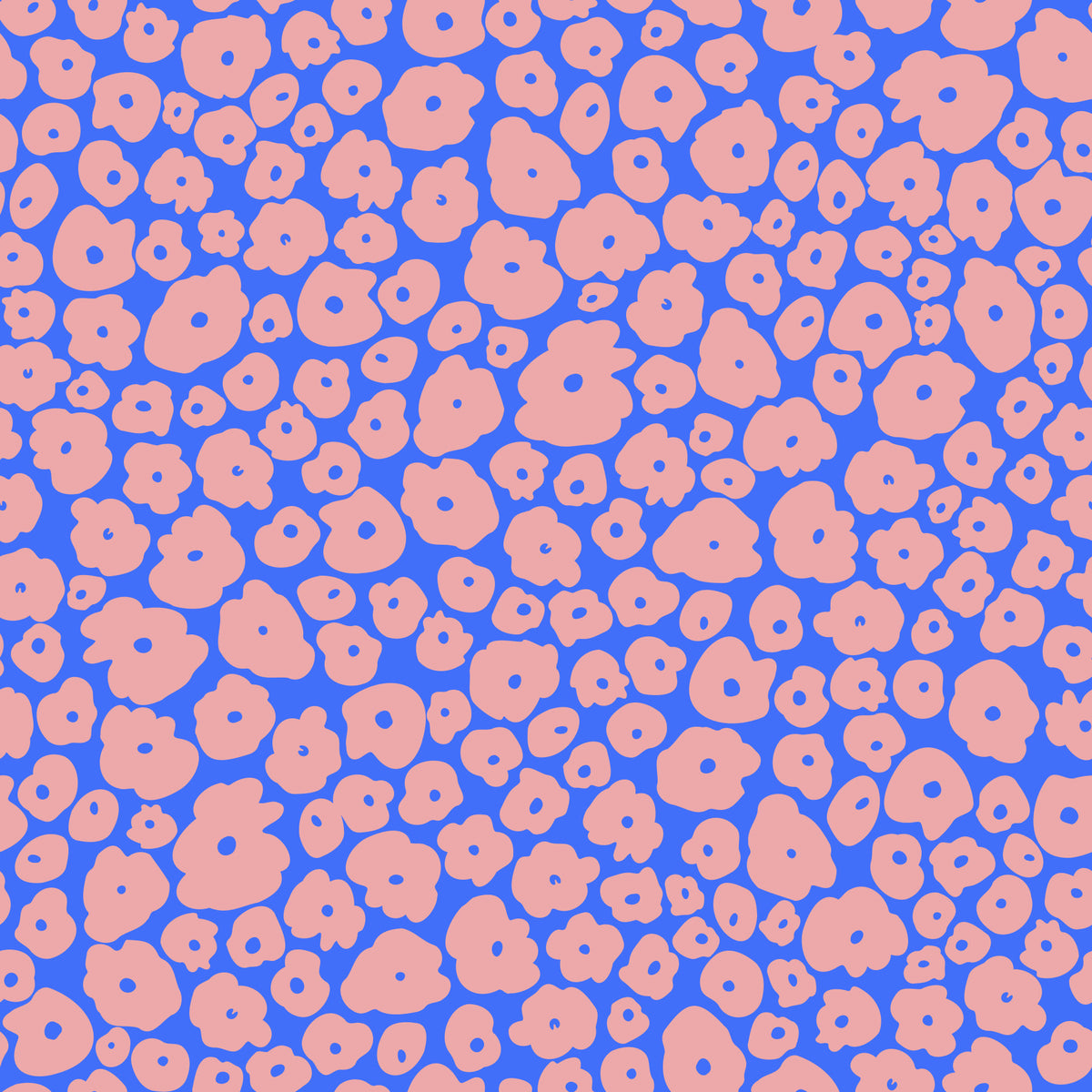 Puffy Flowers Wallpaper⁠ in your room