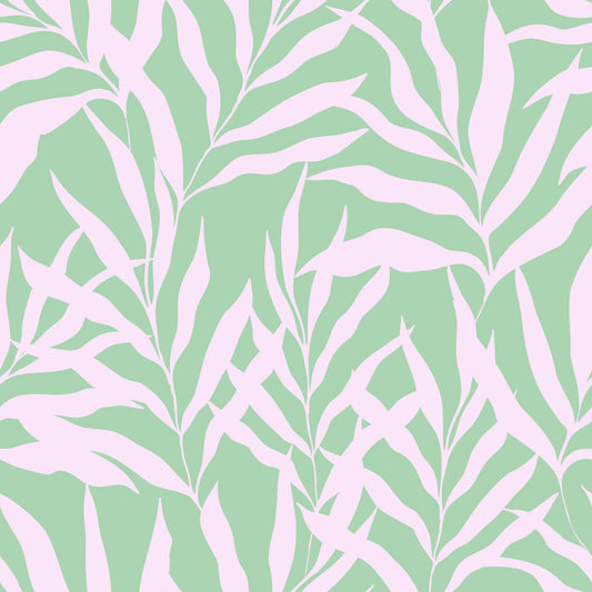 Wavy Palms Wallpaper⁠