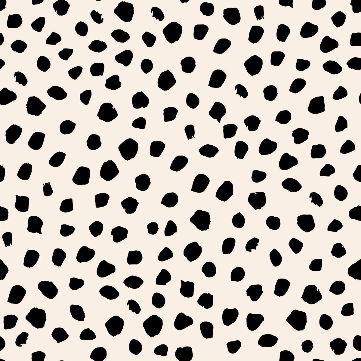 Irregular Black Spots Wallpaper⁠ in your room — zoomed