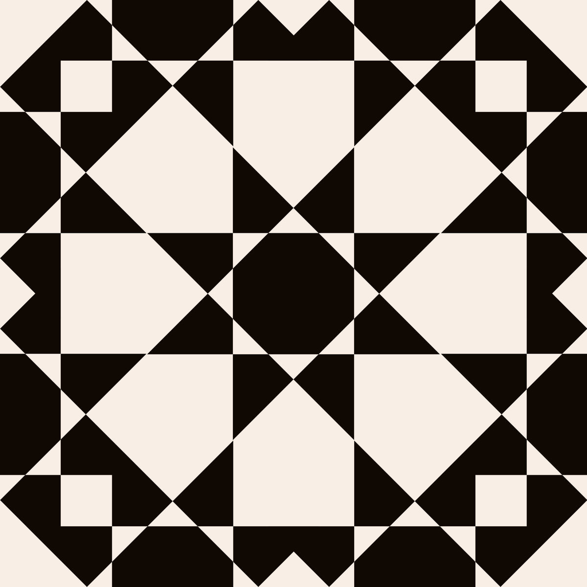Geometric Star Wallpaper⁠ in your room