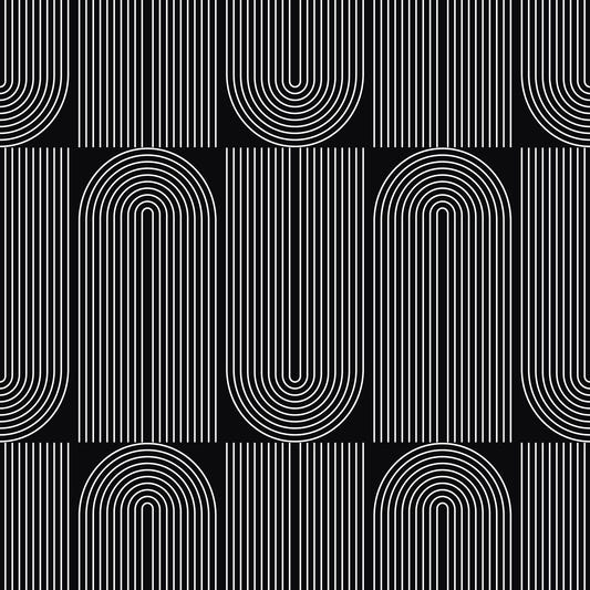 Geometric Outlined Wallpaper
