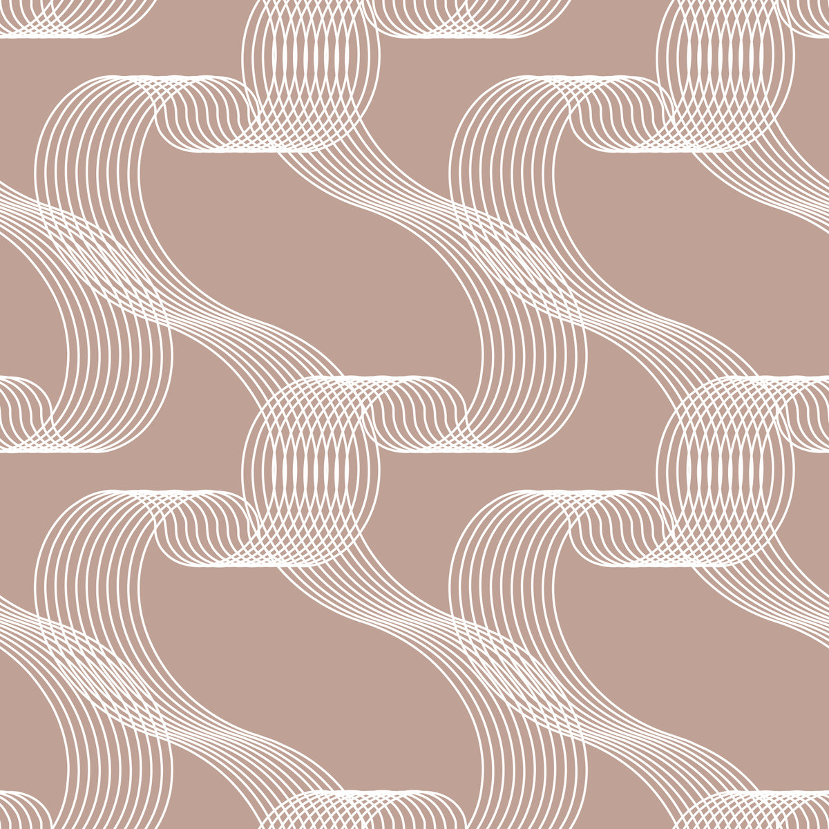 Bright Linear Waves Wallpaper⁠ in your room