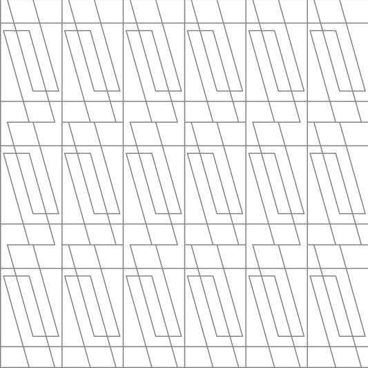 Geometric Outline Rhythm Wallpaper⁠