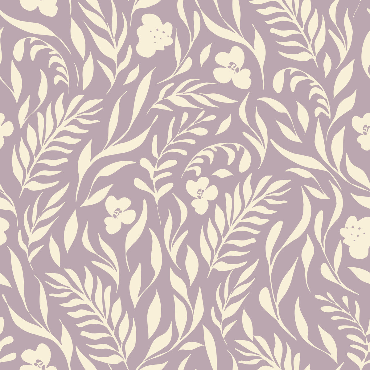 Botanical Shapes Wallpaper⁠ in your room