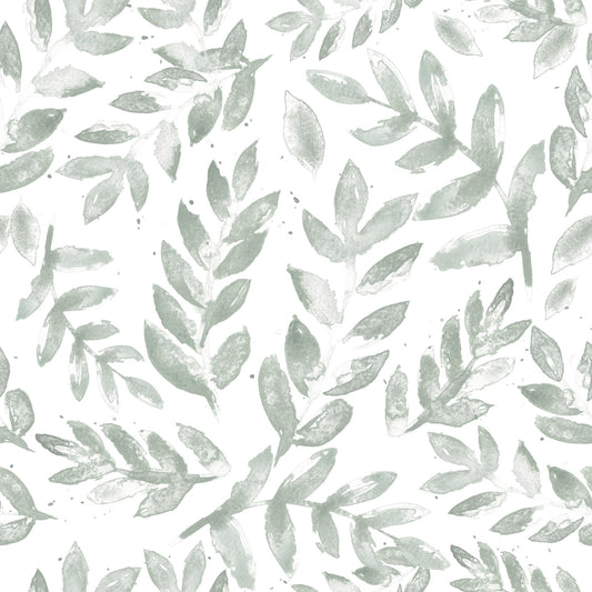 Bright Watercolor Botanical Wallpaper⁠